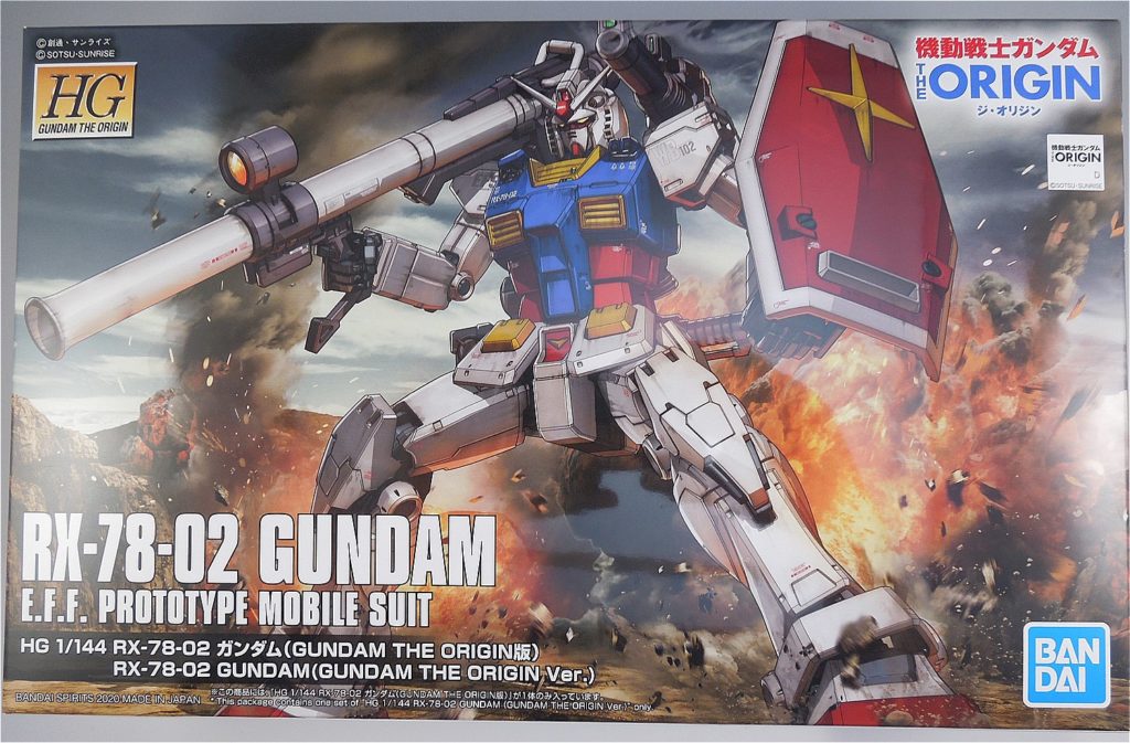 Hg Rx 78 2ガンダム Gundam The Origin版 レビュー その