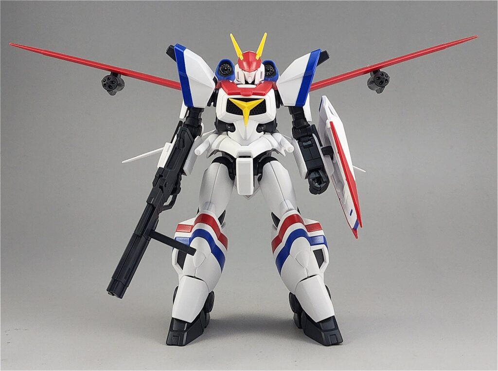 プラモデル 全塗装 改修完成品 ドラグナー１型 リフター装備 HG1/144 